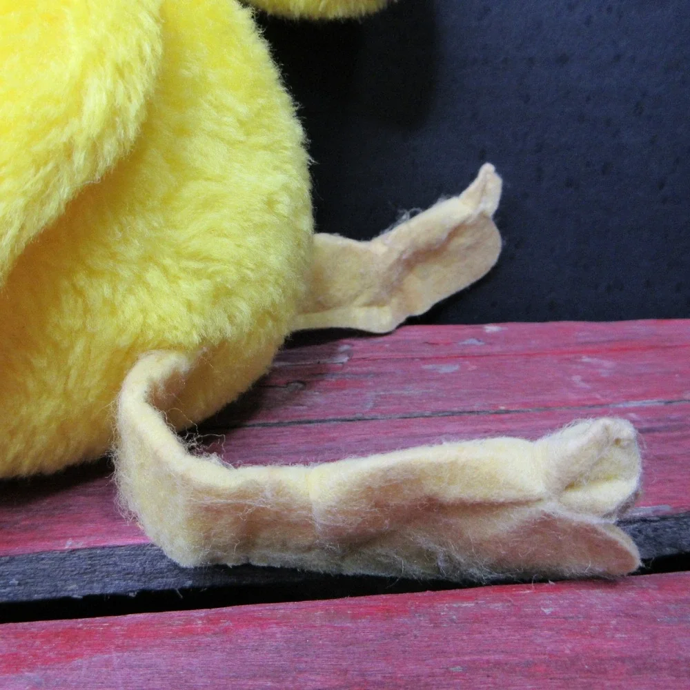 Vintage Warner Bros. Peanuts Woodstock Yellow Bird Plush Stuffed Animal Toy 9